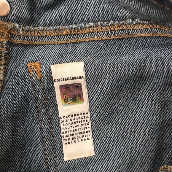 Dolce & Gabbana mini denim skirt size 26 US - Picture 5 of 5